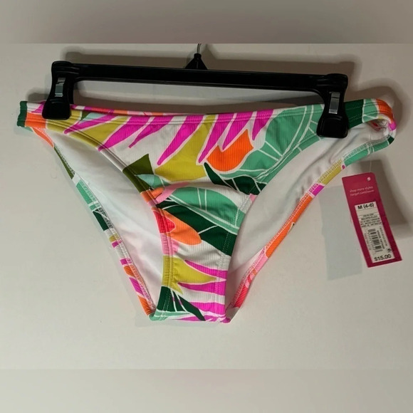 NWT Xhiliration from Target Cheeky, Floral Bikini bottom. Size Medium (4-6) - Picture 1 of 6
